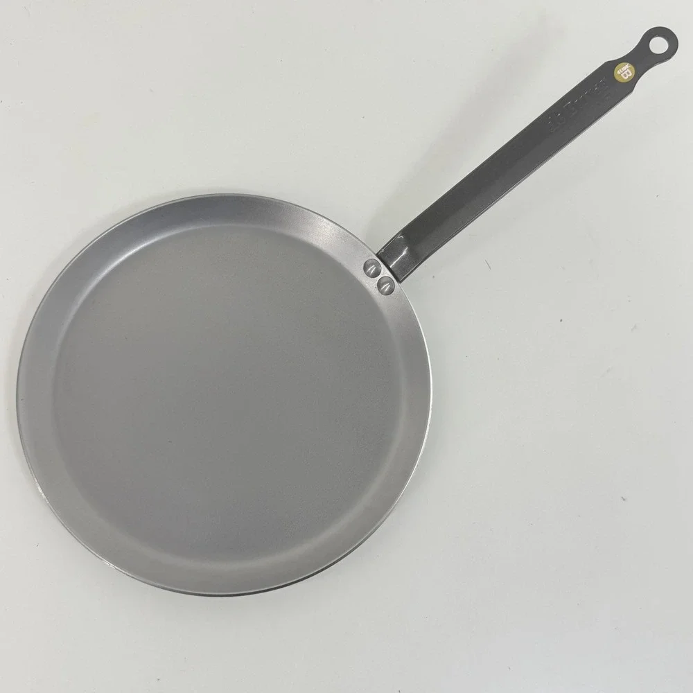 de Buyer MINERAL B Carbon Steel Crepe & Tortilla Pan 9.5